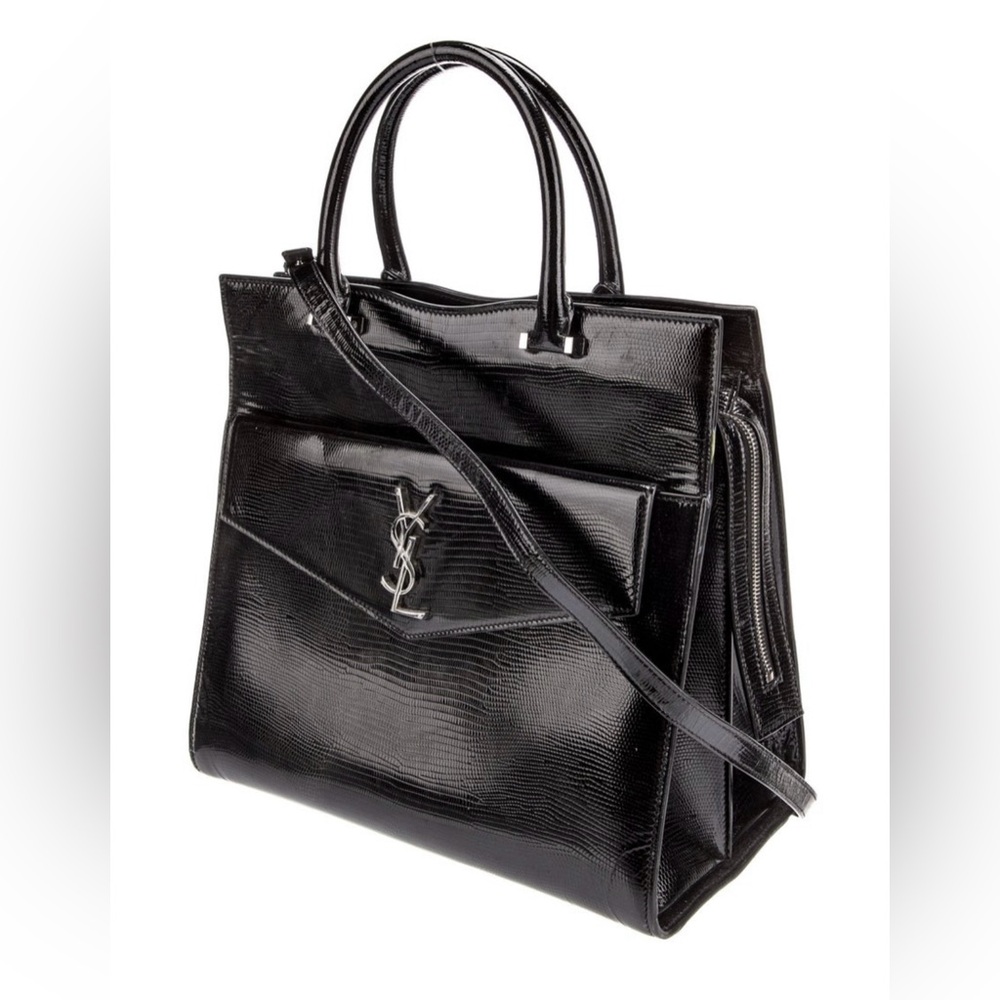 YSL Uptown tote Black Designer Handbag